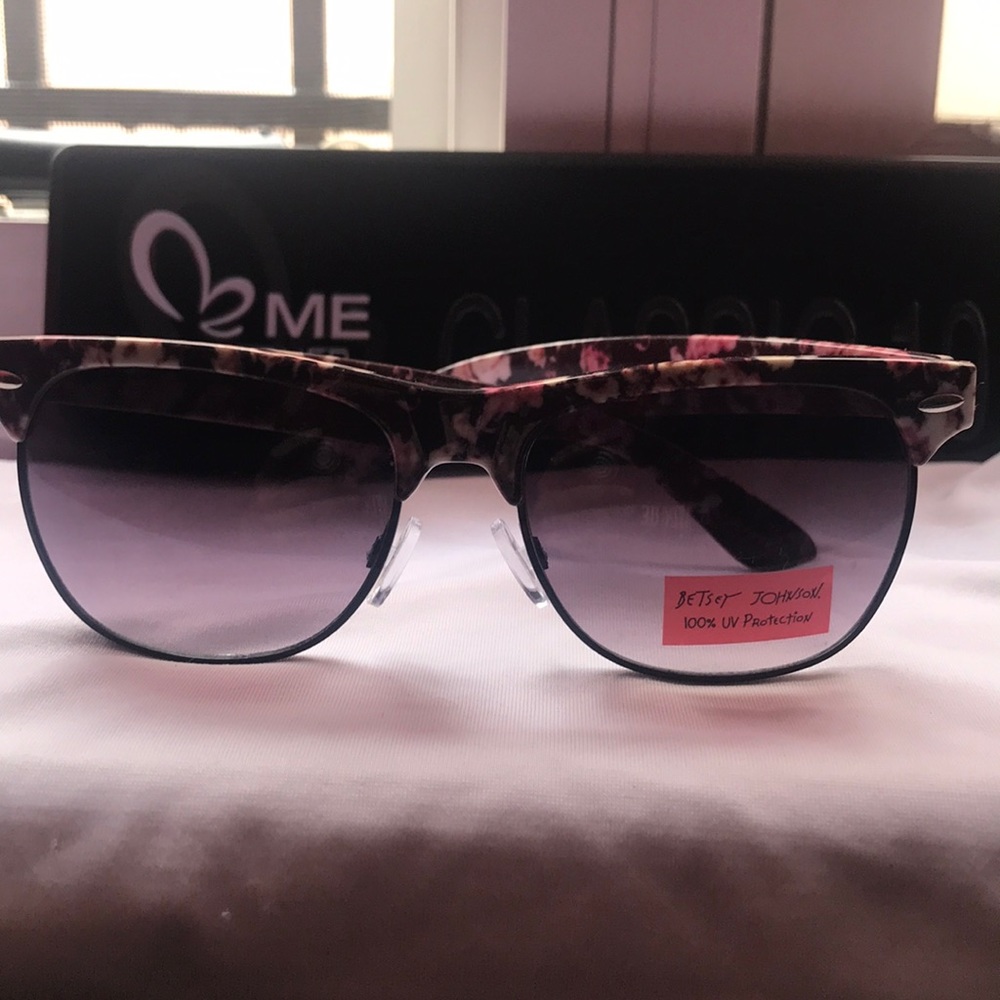 Betsey Johnson Floral Sunglasses